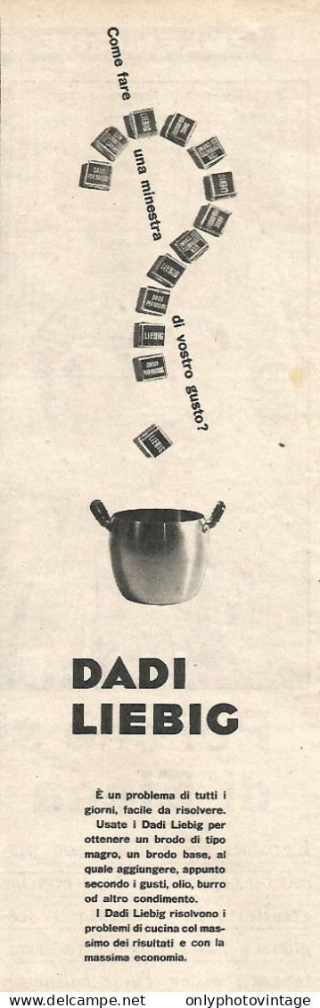 Dadi Liebig - Pubblicit� Del 1958 - Vintage Advertising - Publicités