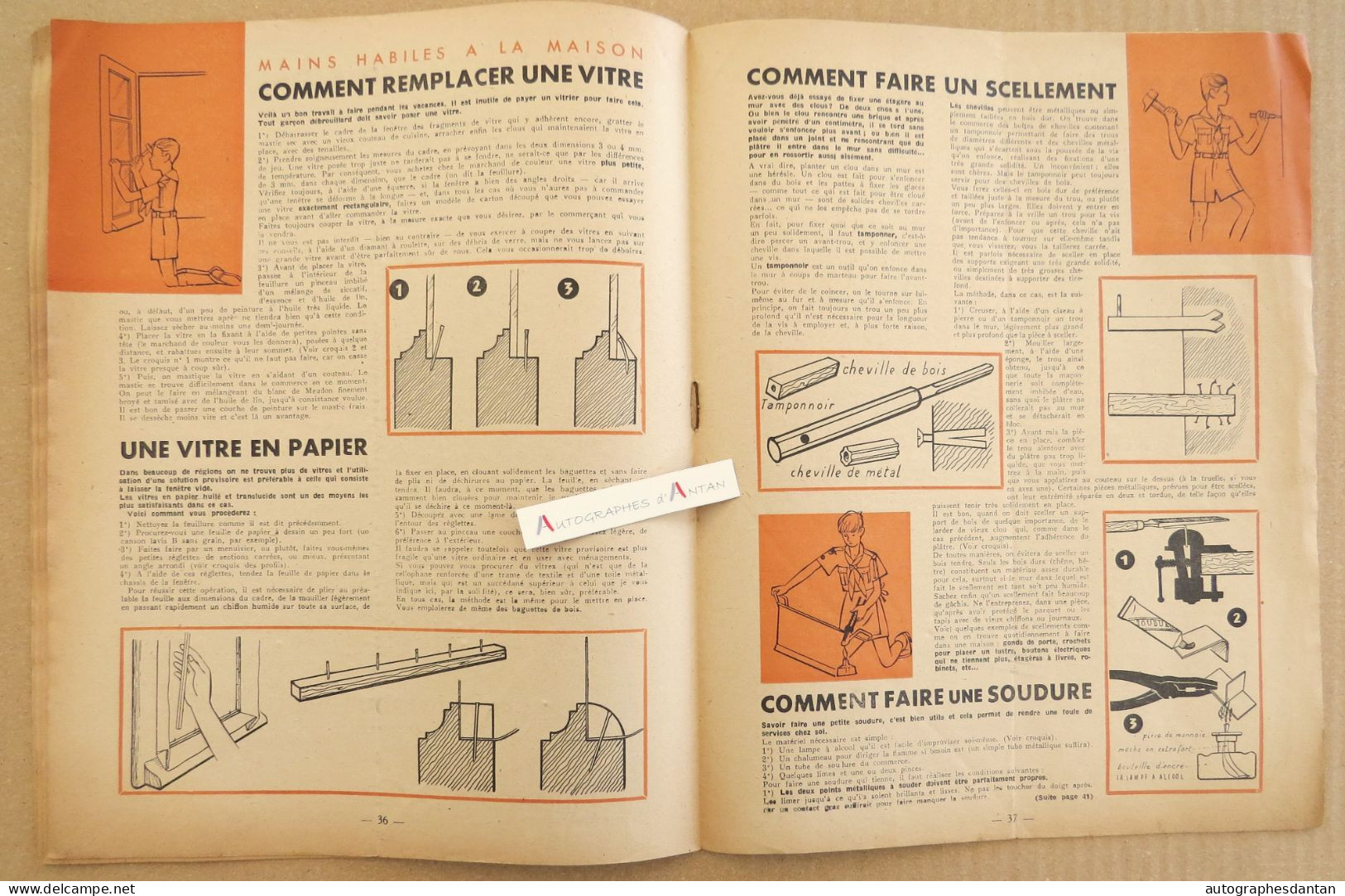 ● L'ESCOUTE 1945 - N°201 - La Patrouille Des Légendes (Dachs) - Jean Pierre Alouis - Cf Mes 6 Photos - Scoutisme - Autres & Non Classés