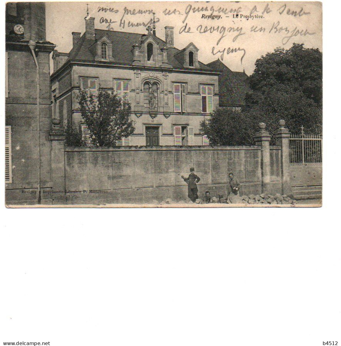 55 REVIGNY Le Presbytère , Librairie Mortureux , Précurseur - Revigny Sur Ornain