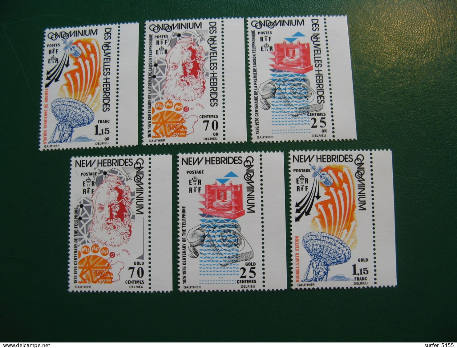 NOUVELLES HEBRIDES POSTE ORDINAIRE N° 426/428 + 429/431TIMBRES NEUFS** LUXE COTE 10,00 EUROS - Nuovi