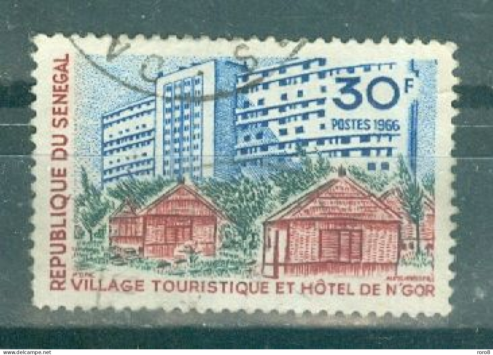 REPUBLIQUE DU SENEGAL - N°286 Oblitéré - Tourisme. Suets Divers, Même Présentation. - Sénégal (1960-...)