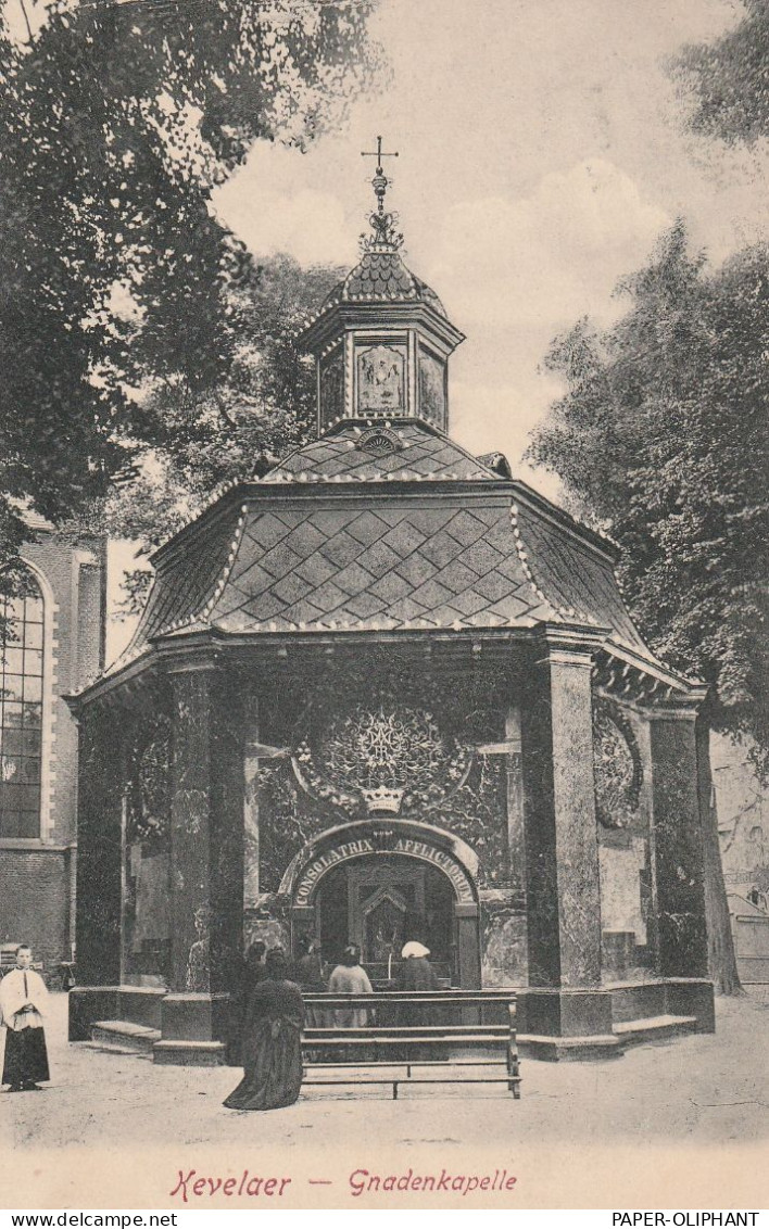 4178 KEVELAER, Gnadenkapelle, Animierte Szene, 1907 - Kevelaer