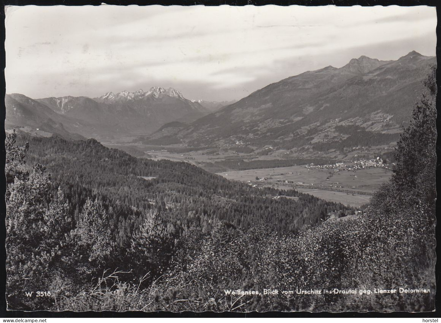 Austria - 9762 Weißensee - Blick Vom Urschitz Ins Drautal - Luftpost - Nice Stamp - Weissensee