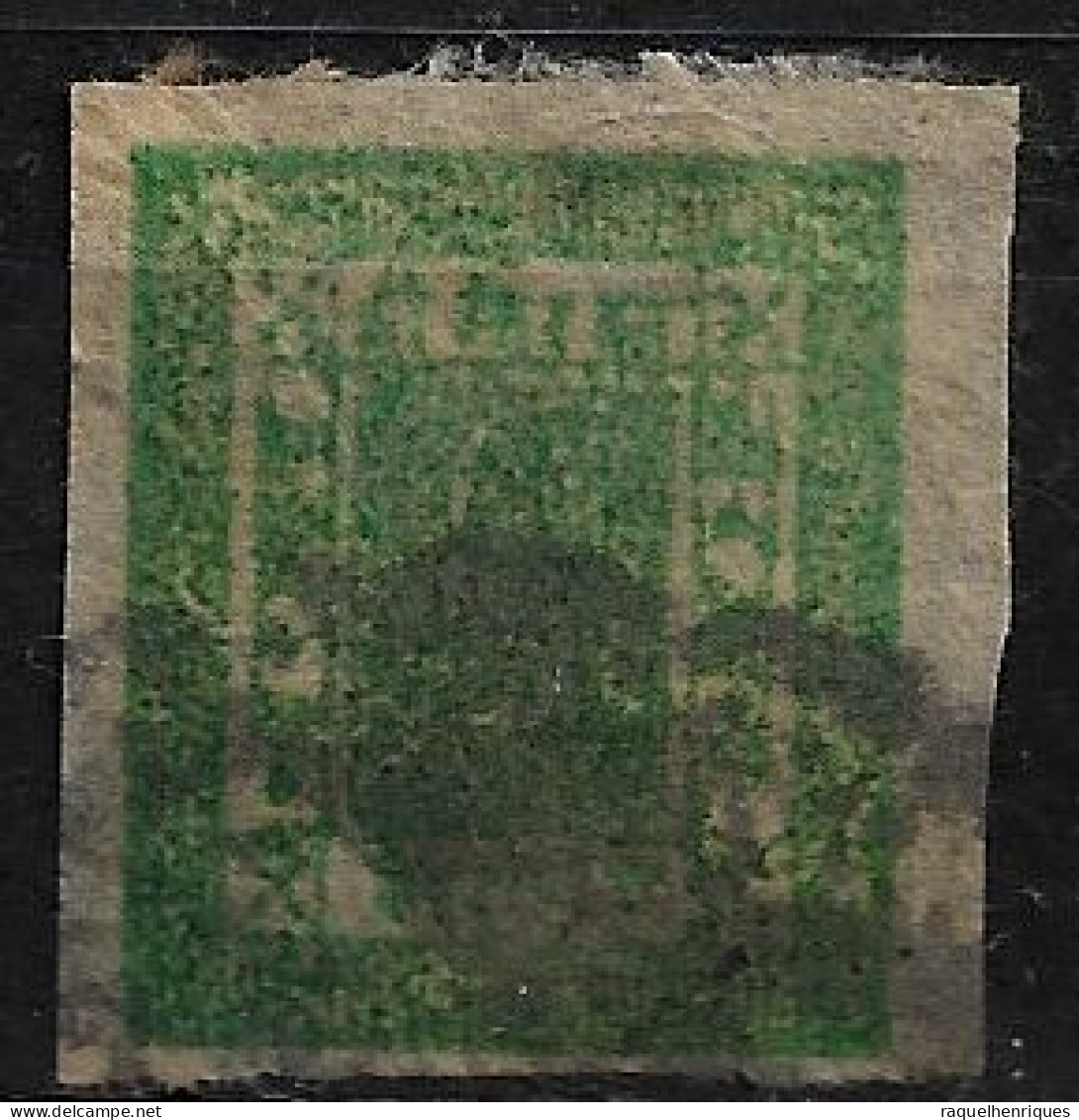 NEPAL EARLY IMPERF STAMP USED (NP#100-P26-L8) - Nepal