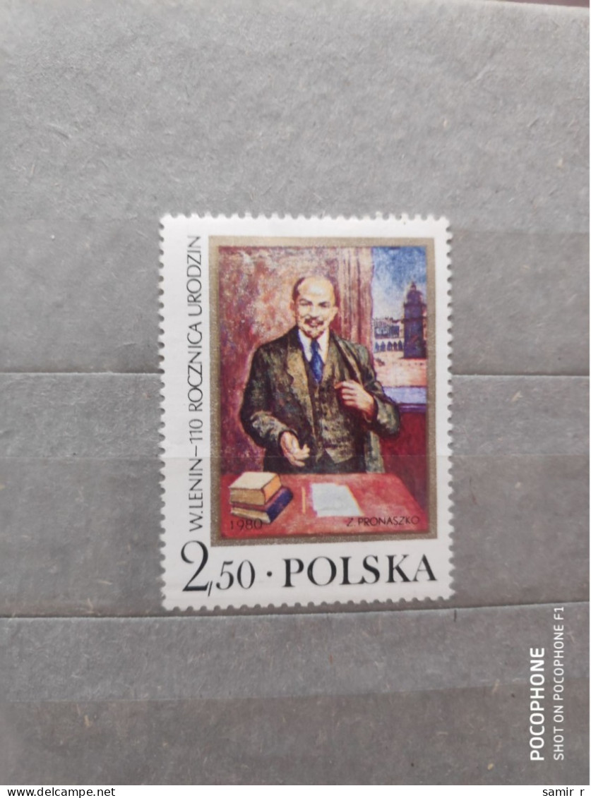 1980	Poland	Lenin (F97) - Unused Stamps