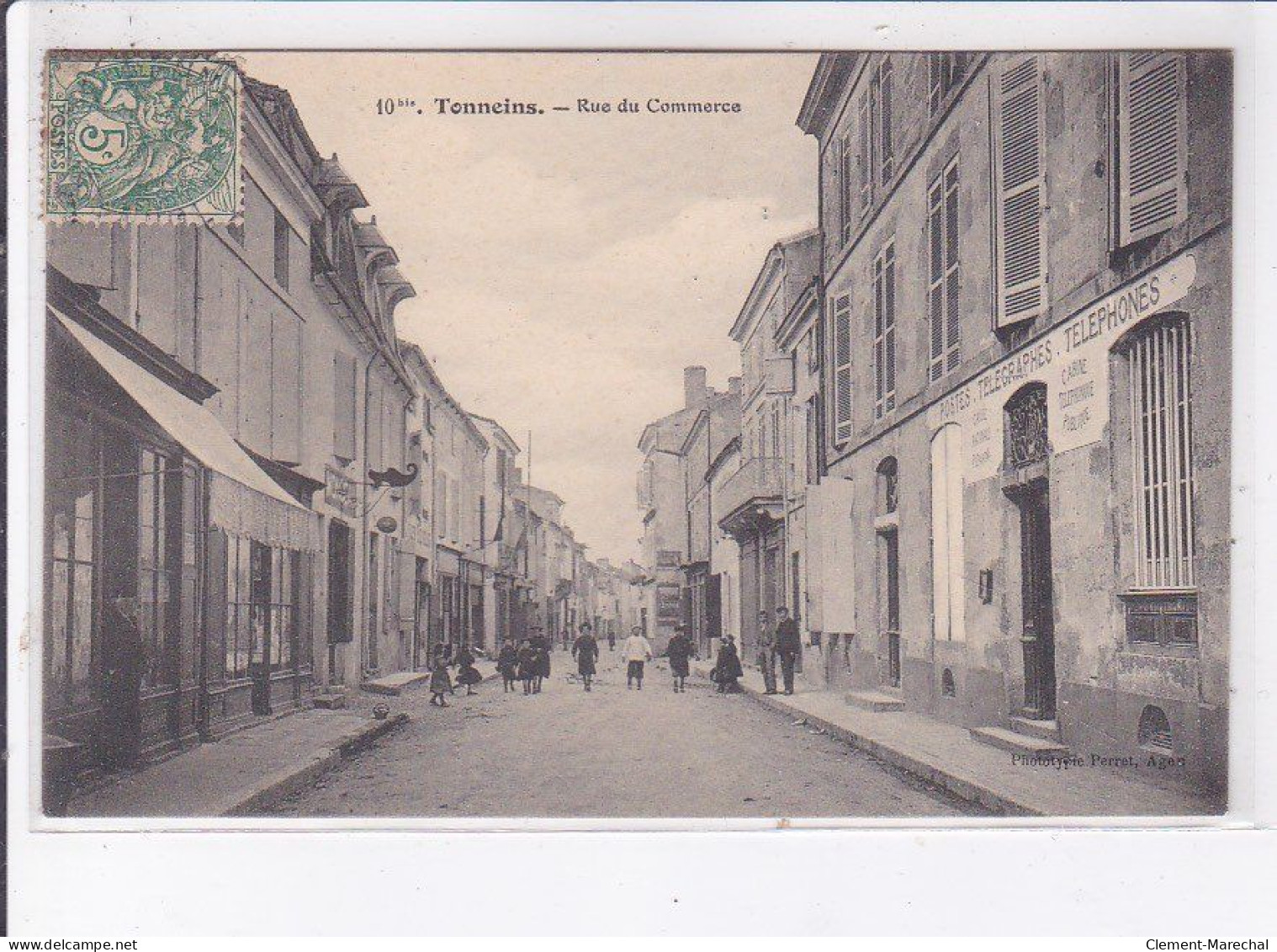 TONNEINS: Rue Du Commerce - Très Bon état - Tonneins