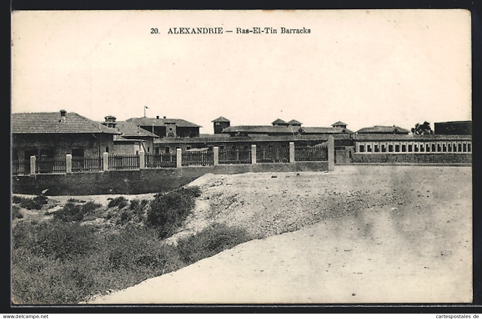 CPA Alexandrie / Alexandria, Ras-El-Tin Barracks  - Andere & Zonder Classificatie