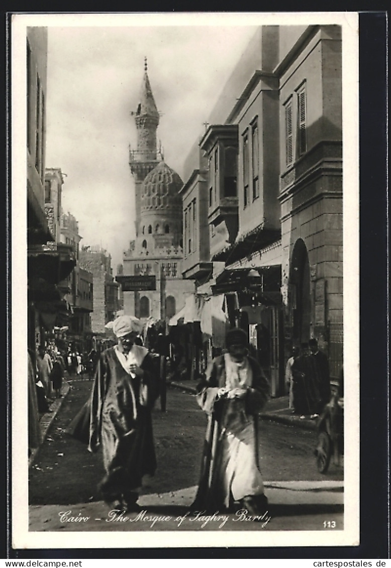 CPA Cairo, The Mosque Of Saghry Bardy  - Autres & Non Classés
