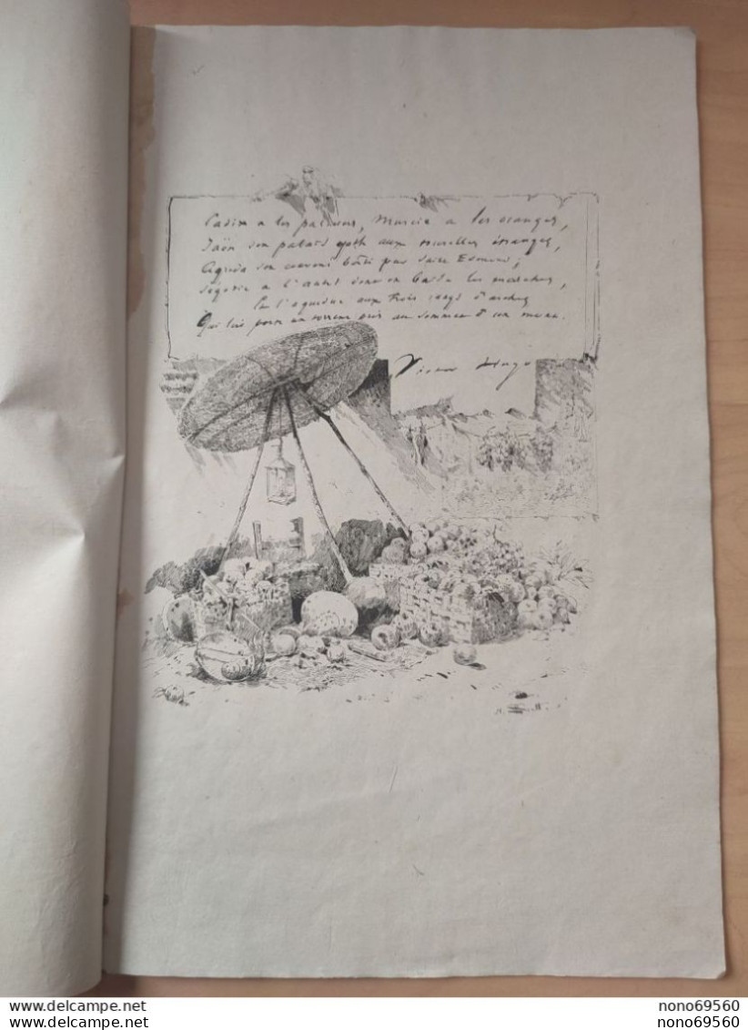 Recueil L'Obole De La Vie Moderne Aux Inondes De Murcie Vendu Lors Charité Mondaine A Paris En 1879 Victor Hugo, Copee - 1801-1900