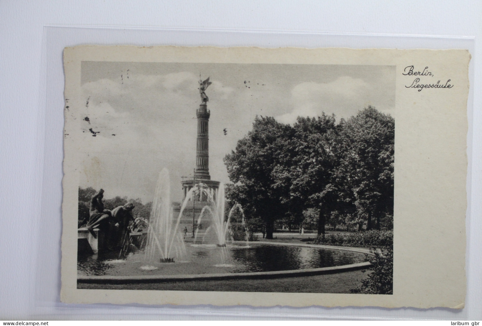 AK Berlin Siegessäule 1956 Gebraucht #PI841 - Altri & Non Classificati