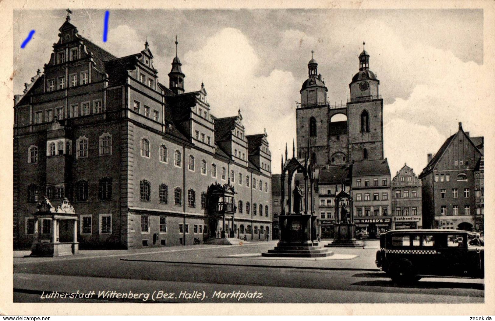 H2376 - Wittenberg Markt - Bernhard Fensch - Wittenberg