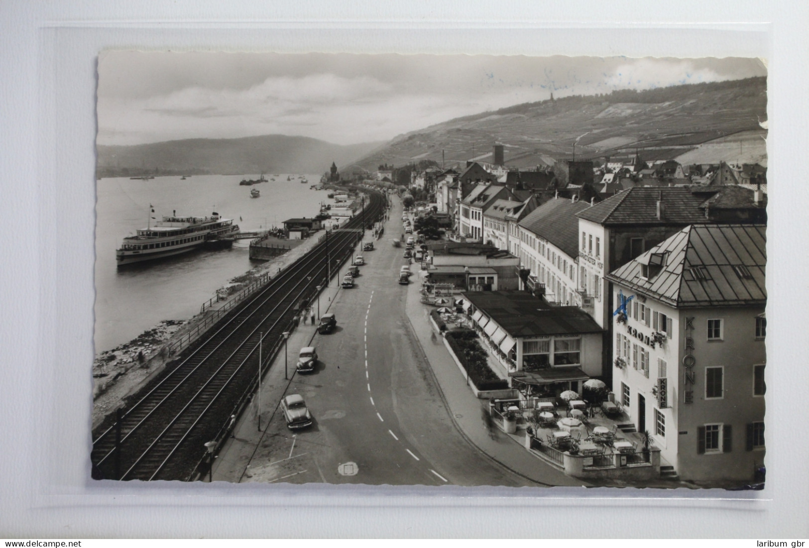 AK Rüdesheim Am Rhein Hotel Krone Gebraucht #PI792 - Andere & Zonder Classificatie