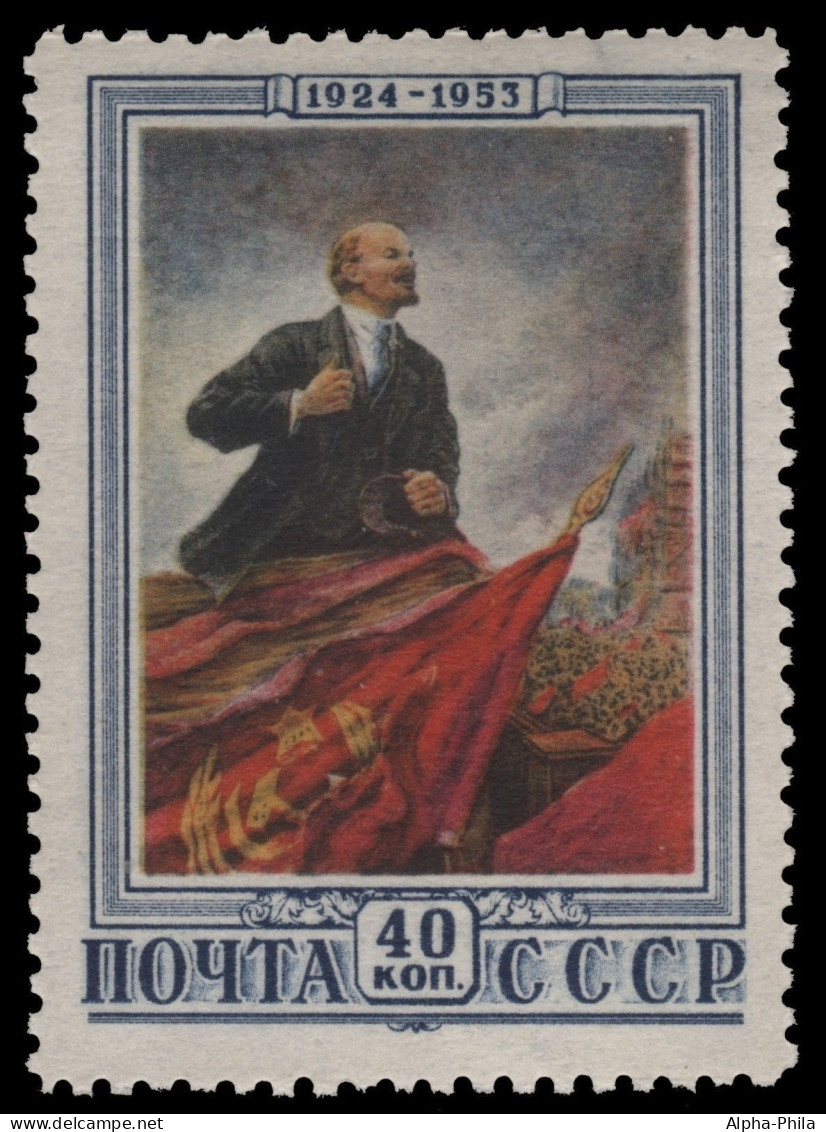 Russia / Sowjetunion 1953 - Mi-Nr. 1664 ** - MNH - Lenin - Ungebraucht