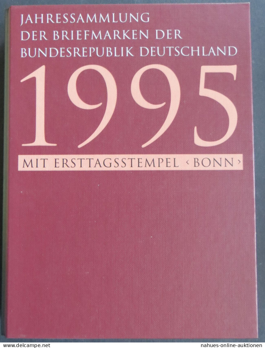 Bund Jahressammlungen Dt. Post 4 Bände kpl mit Ersttagsstempel 1993-96 Kat 560,-