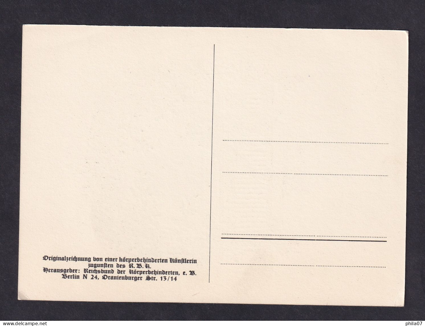 Silhouette - A Couple - Dornrdschen / Postcard Not Circulated, 2 Scans - Silhouette - Scissor-type