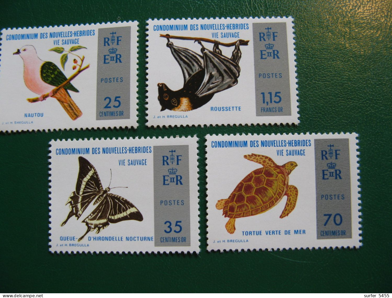 NOUVELLES HEBRIDES POSTE ORDINAIRE N° 378/381 TIMBRES NEUFS** LUXE COTE 18,00 EUROS - Nuevos