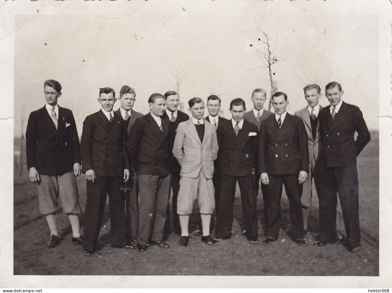 Altes Foto Vintage .Personen Männer Um 1955. (  B13  ) - Anonymous Persons