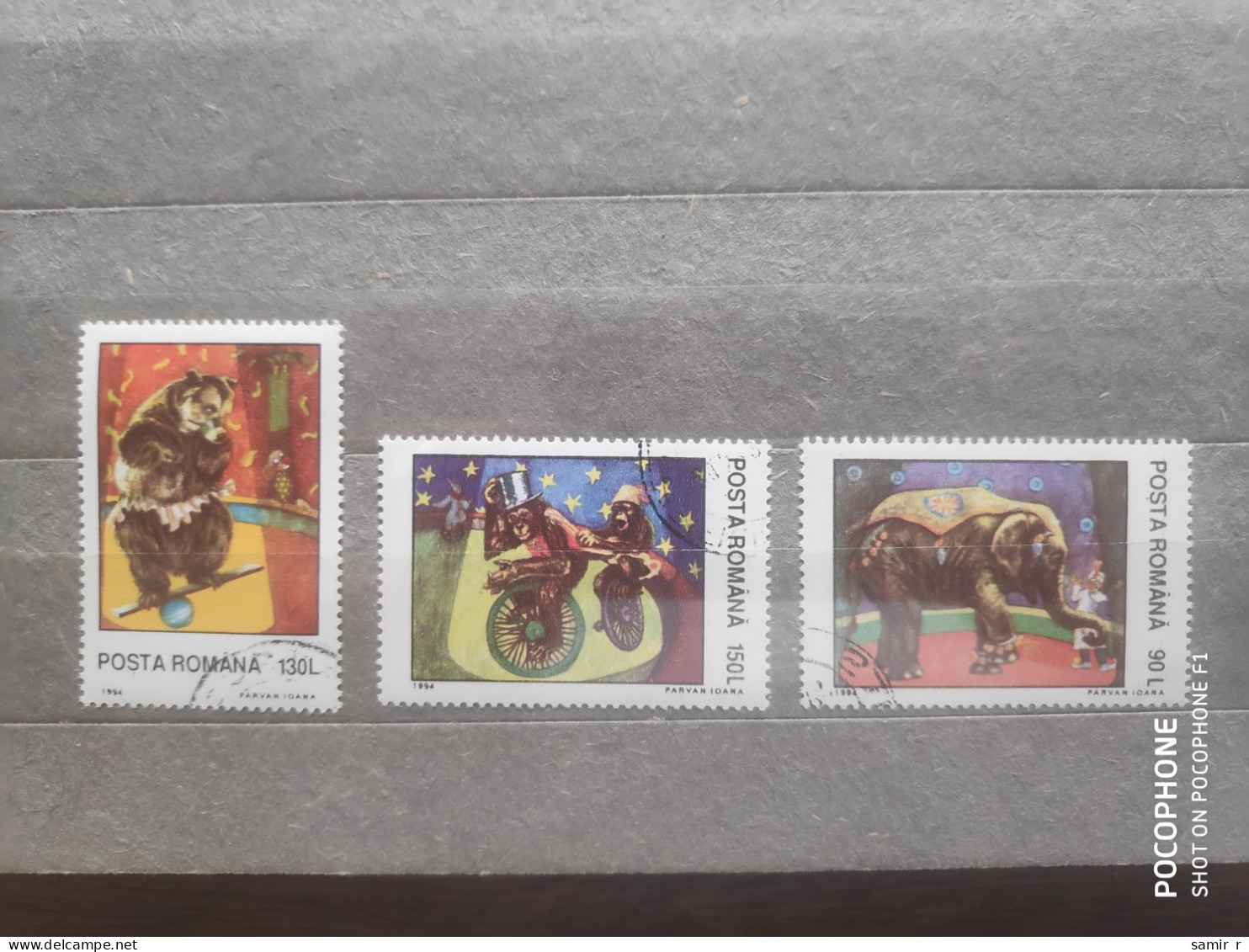 1994	Romania	Circus (F97) - Used Stamps