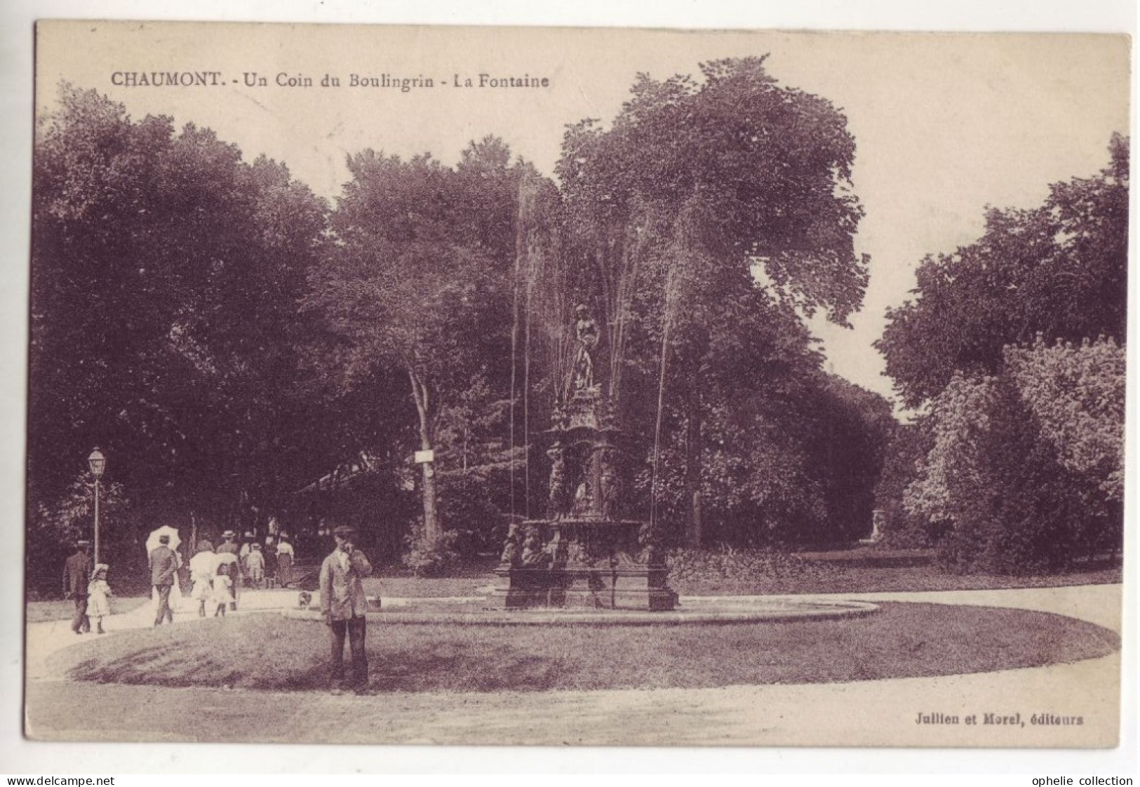 France - 52 - Chaumont - Un Coin Du Boulingrin - La Fontaine - 7032 - Chaumont