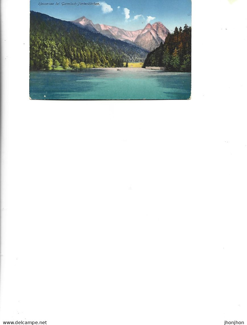 Germany - Postcard Unused -   Riessersee Near Garmisch-Partenkirchen - Garmisch-Partenkirchen