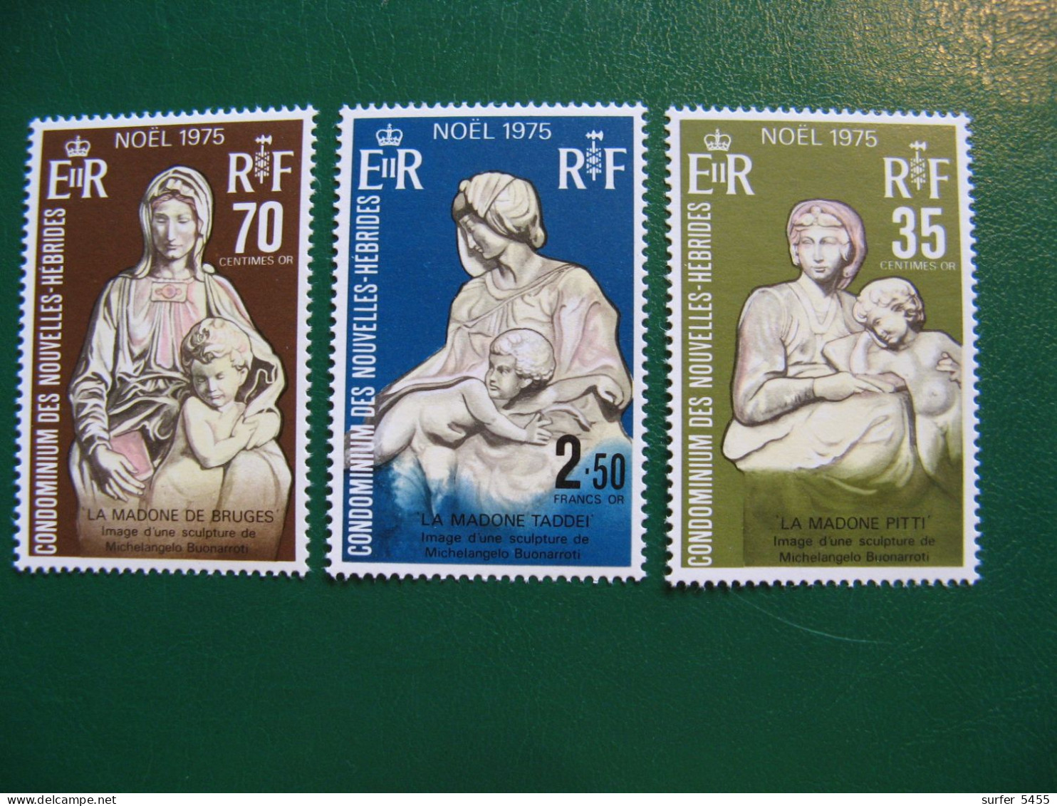 NOUVELLES HEBRIDES POSTE ORDINAIRE N° 418/420 TIMBRES NEUFS** LUXE COTE 6,50 EUROS - Nuevos