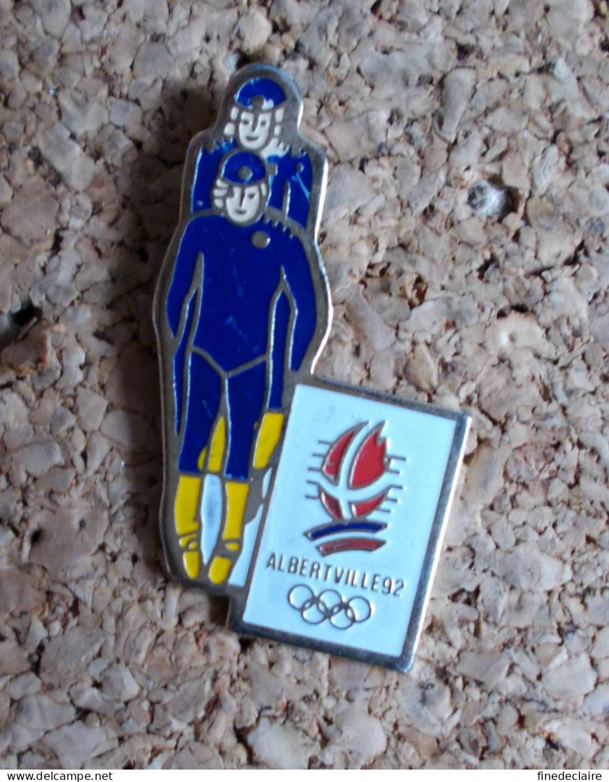 Pin's - Albertville 92 - Bobsleigh - Olympic Games