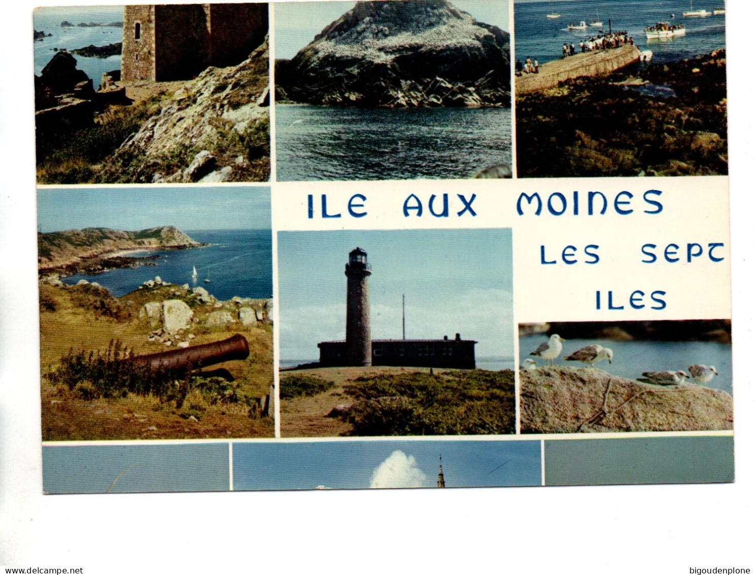 CP ILE AUX MOINES (Morbihan) -Erreur D'impression! - Ile Aux Moines