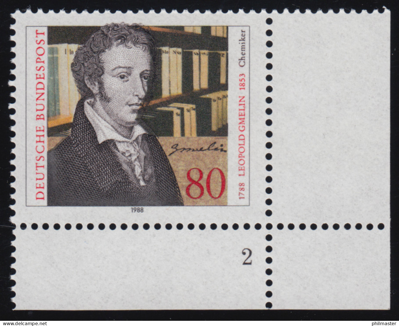 1377 Leopold Gmelin ** FN2 - Unused Stamps