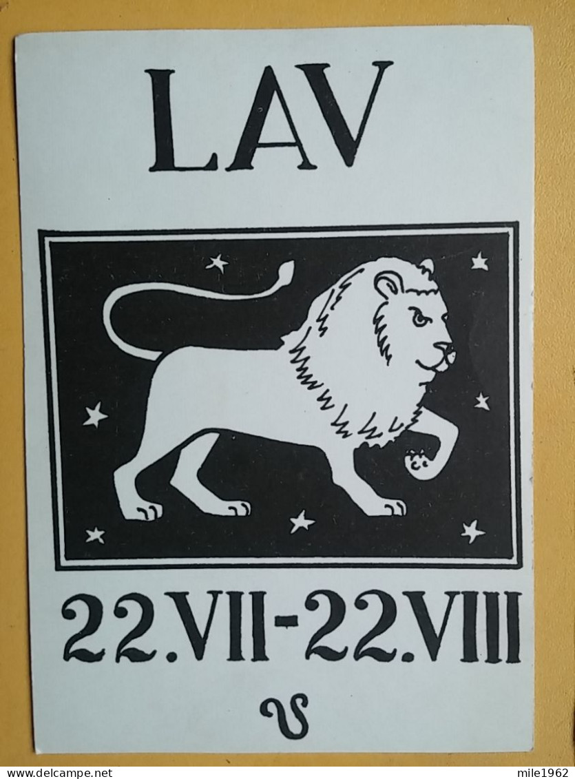 KOV 506-33 - LION, LEONESSA, LIONNE, HOROSCOPE - Löwen