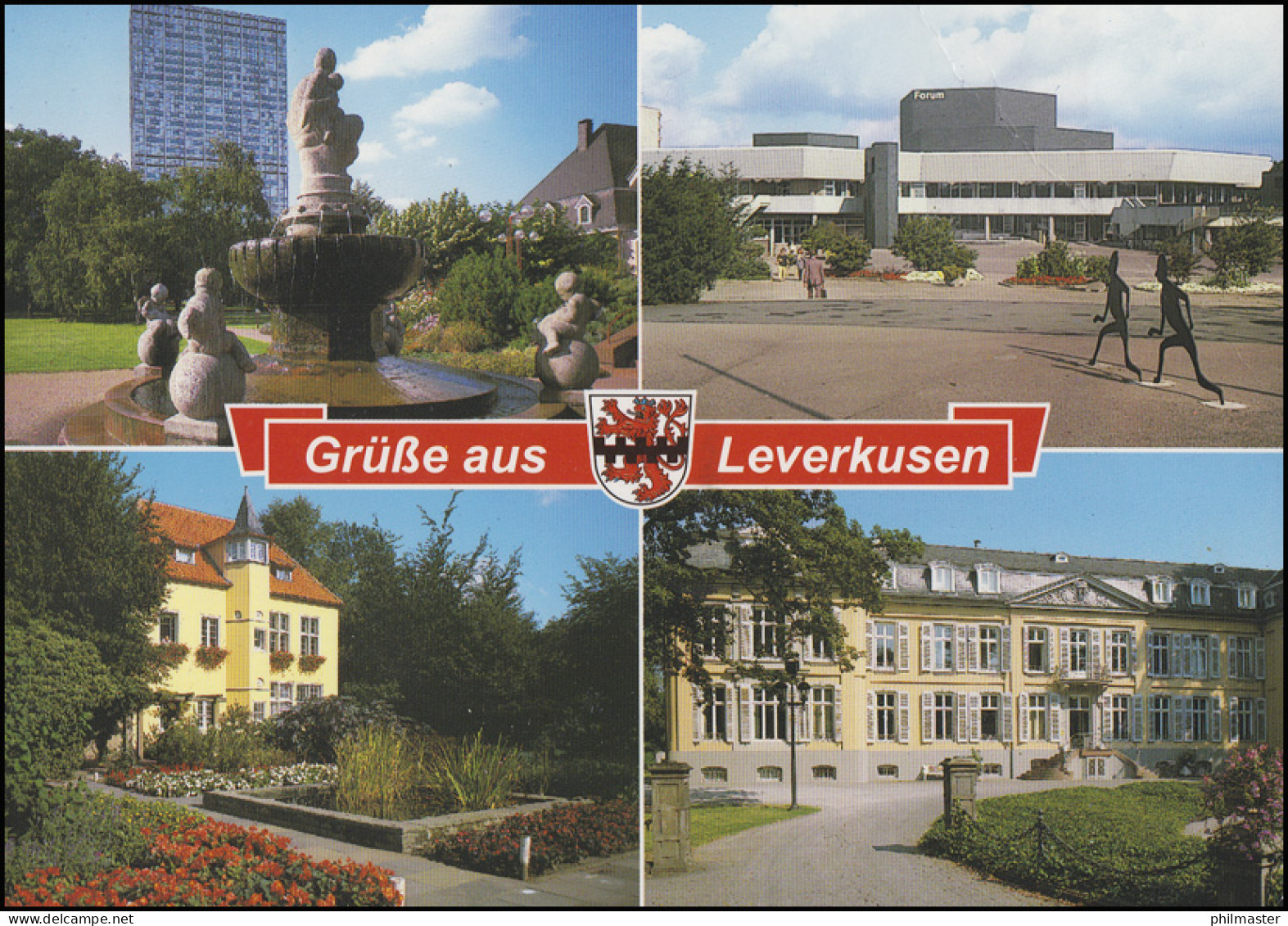 Ansichskarte: Leverkusen, EF Blume Sonnenhut BZ 51 - 9.2.2006 - Vorverwendung! - Autres & Non Classés