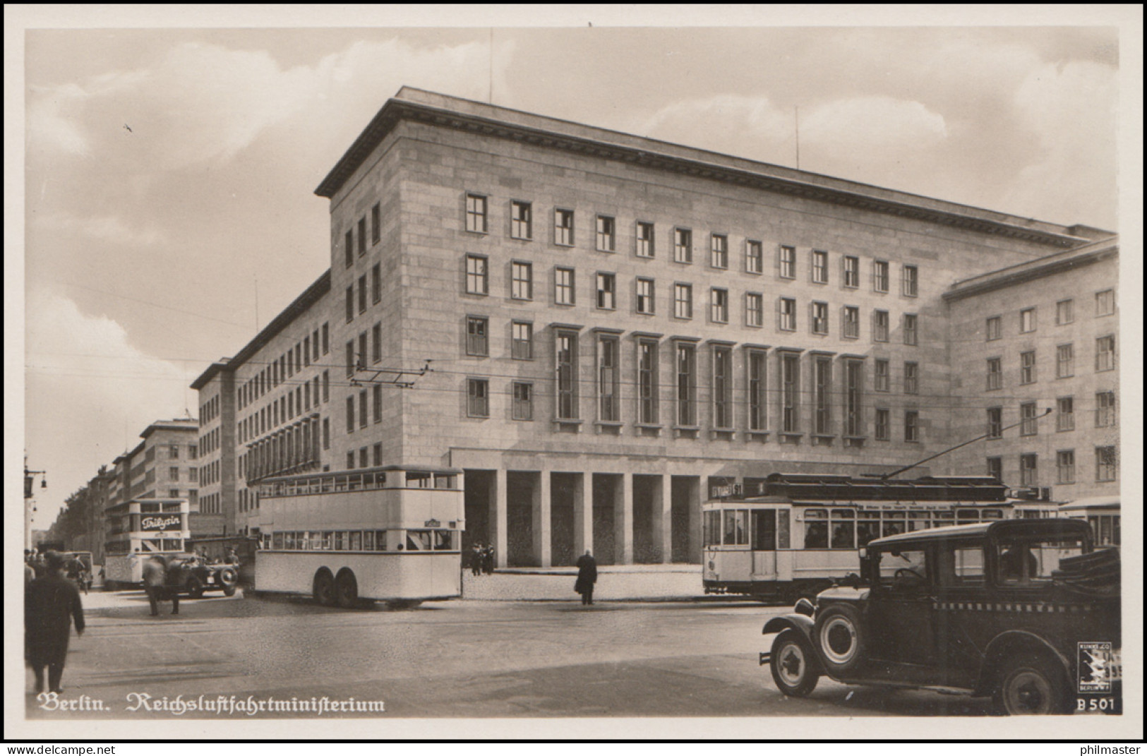 Ansichtskarte Berlin Reichsluftfahrtministerium, Um 1935, Ungebraucht - Autres & Non Classés