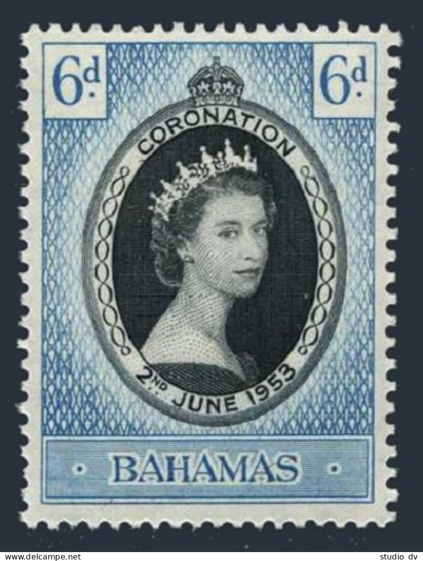 Bahamas 157, MNH. Michel 162. Coronation 1953, Queen Elizabeth QE II. - Bahama's (1973-...)
