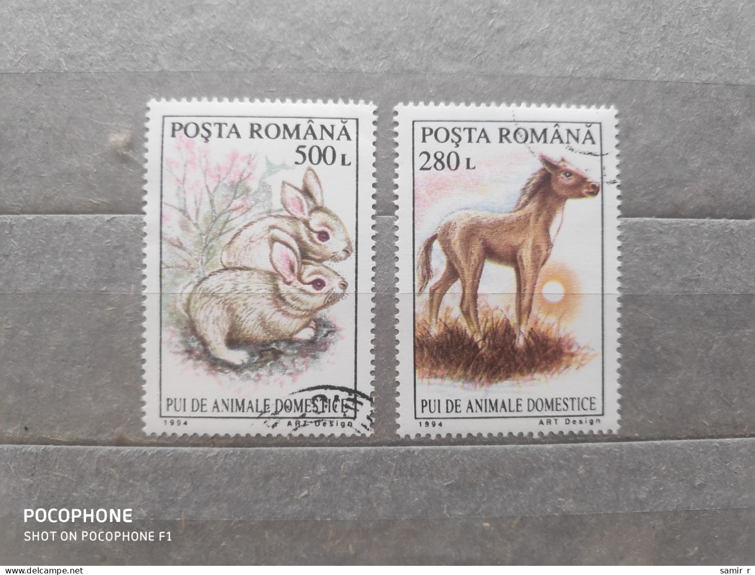 1994	Romania	Animals (F97) - Oblitérés