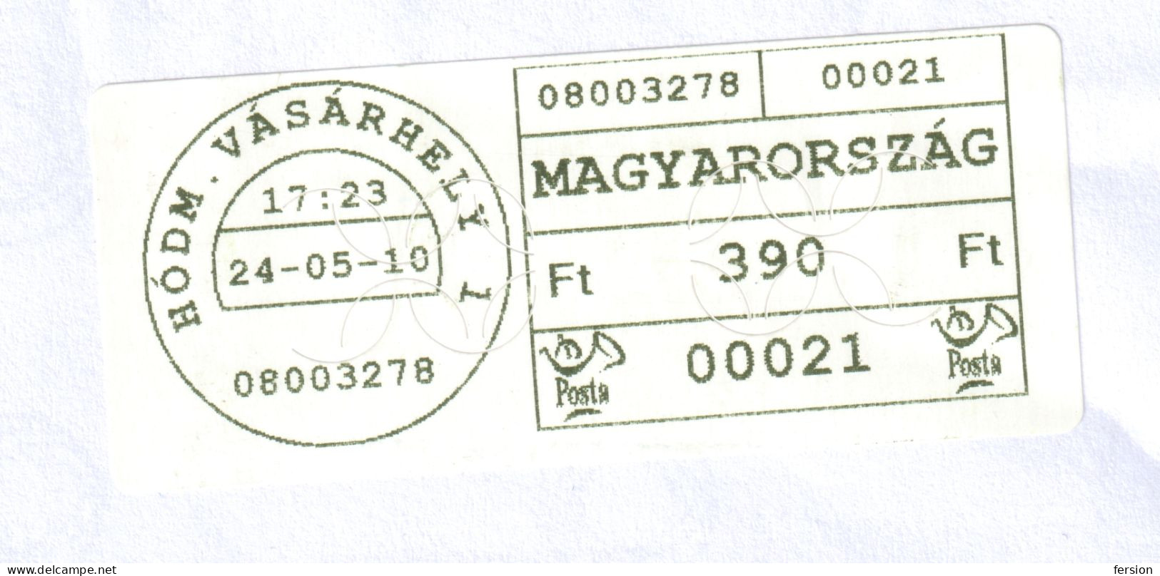 Kazinczy WRITER language reform 2009 delayed REGISTERED priority LABEL vignette cover Hungary Hódmezővásárhely postmark