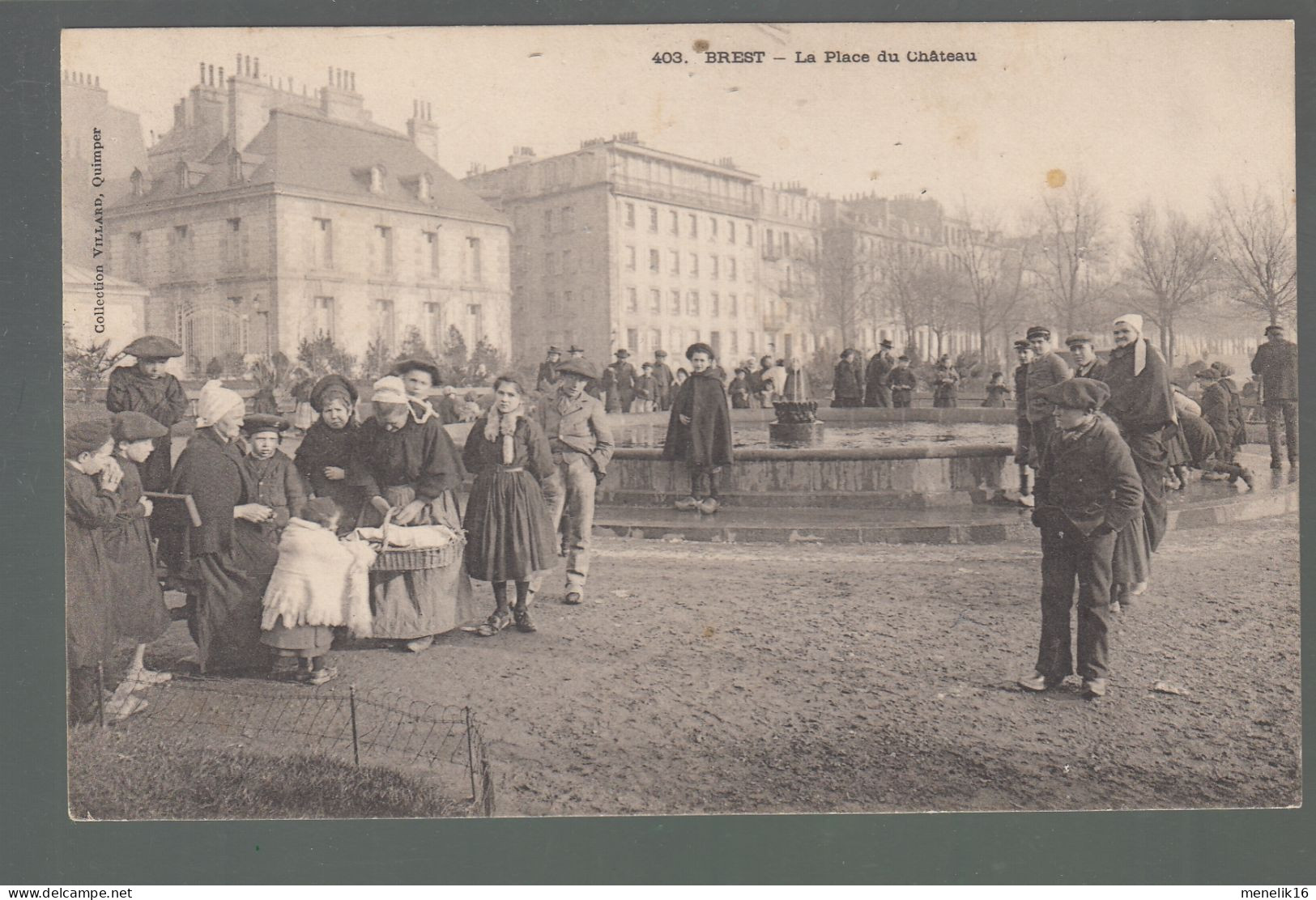 CP - 29 - Brest - Place Du Château - Brest