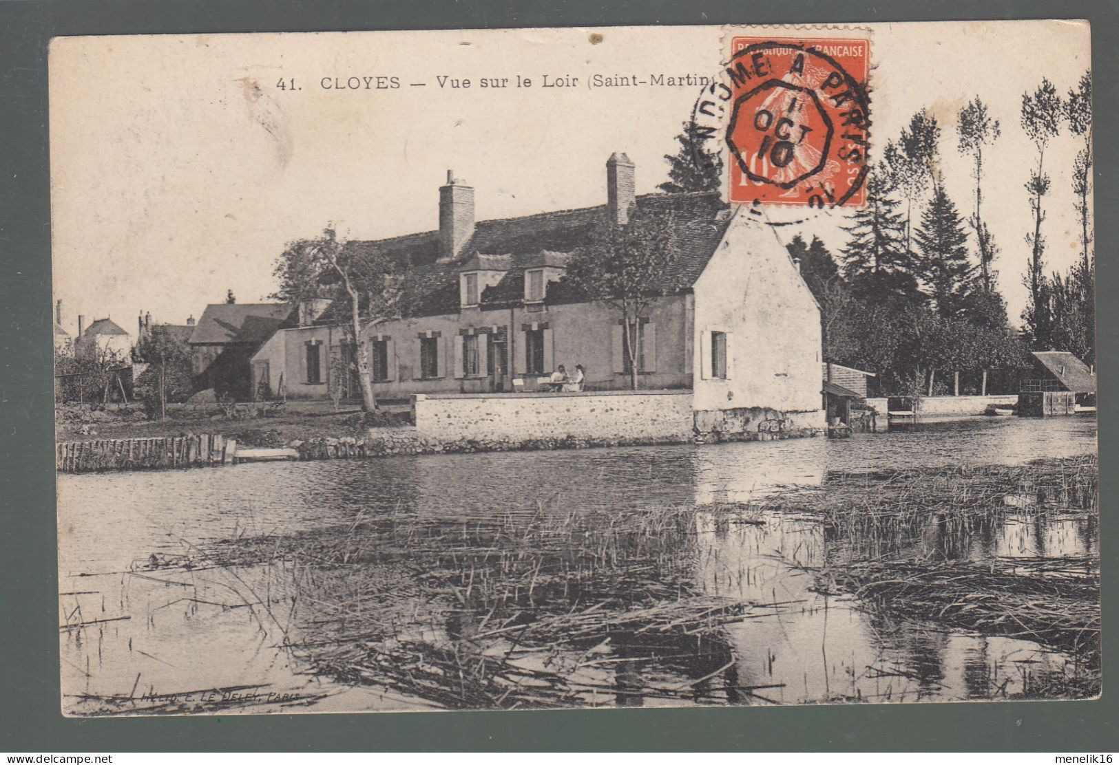 CP - 28 - Cloyes - Vue Sur Le Loir - Saint-Martin - Cloyes-sur-le-Loir