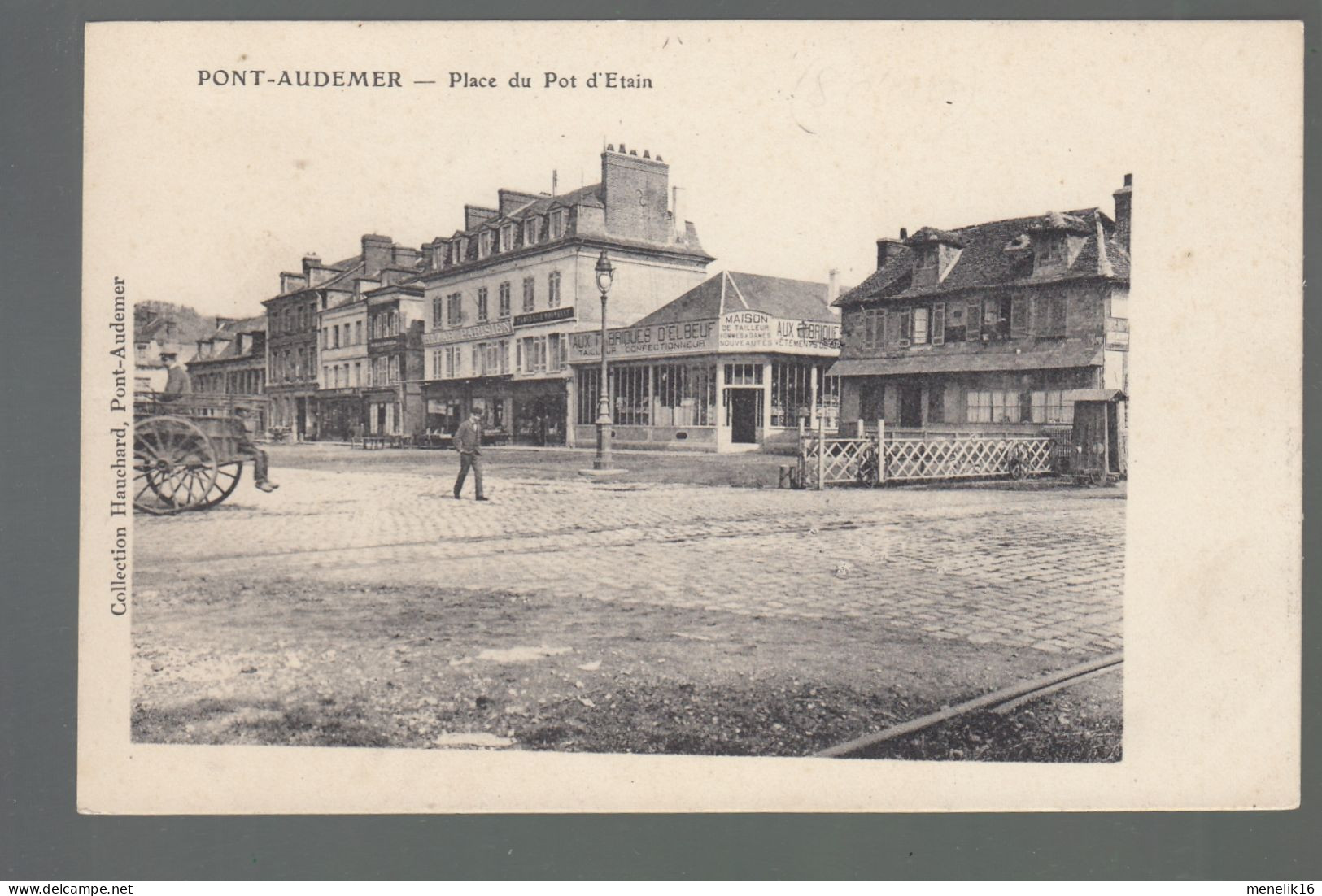 CP - 27 - Pont-Audemer - Place Du Pot-d'Etain - Pont Audemer