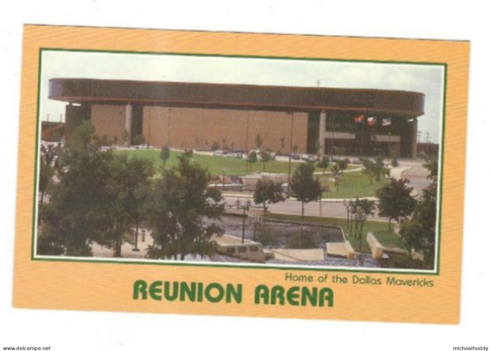 USA   STADIUM  POSTCARD   DALLAS  REUNION ARENA - Stadiums