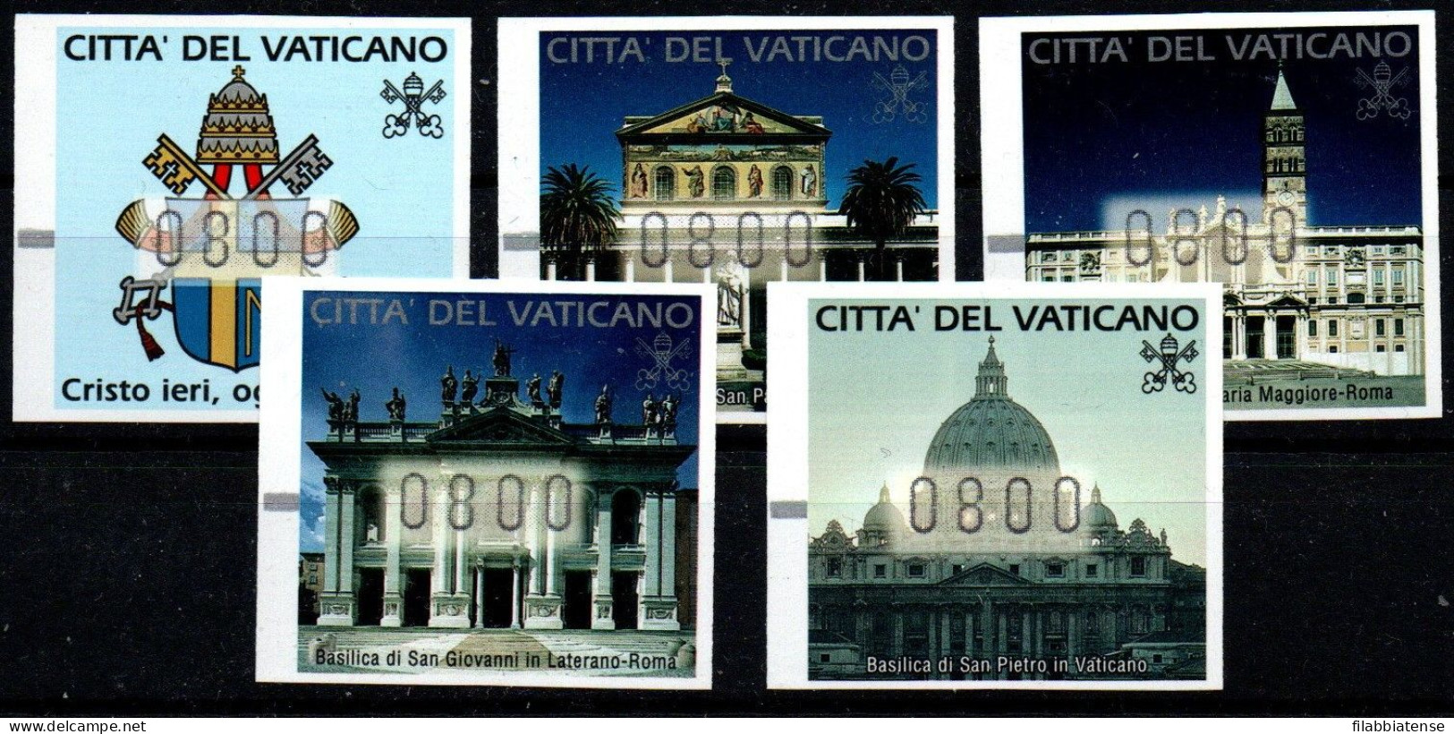 2000 - Vaticano 1/5 Automatici Frama   ++++++++++ - Ungebraucht