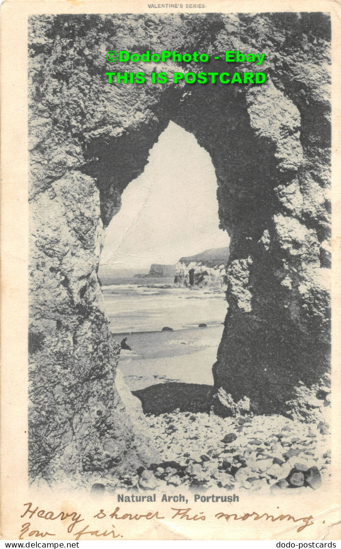 R419094 Natural Arch. Portrush. Valentines Series. 1902 - Monde