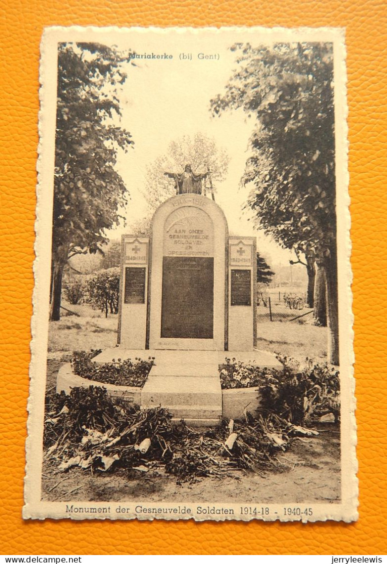 MARIAKERKE Bij GENT -  Monument Der Gesneuvelden Soldaten 1914-18 - 1940-45 - Gent