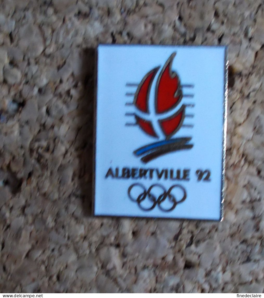 Pin's - Albertville 92 - Jeux Olympiques