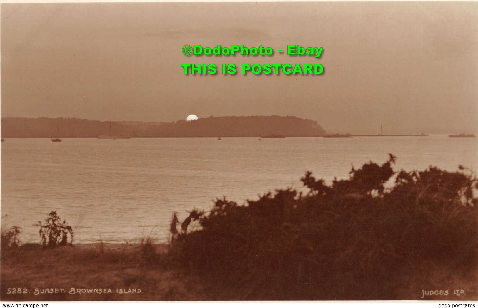 R419485 5282. Sunset. Brownsea Island. Judges - Monde