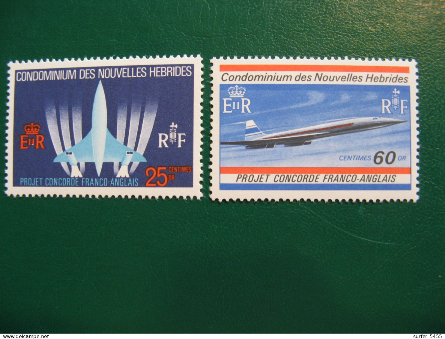 NOUVELLES HEBRIDES POSTE ORDINAIRE N° 276/277 TIMBRES NEUFS** LUXE COTE 17,00 EUROS - Nuevos