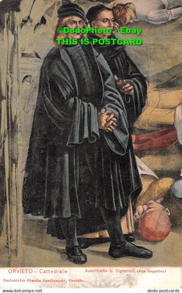 R419123 Orvieto. Cattedrale. Autoritratto Di Signorelli. Fra Angelico. Fiamin Fe - Monde