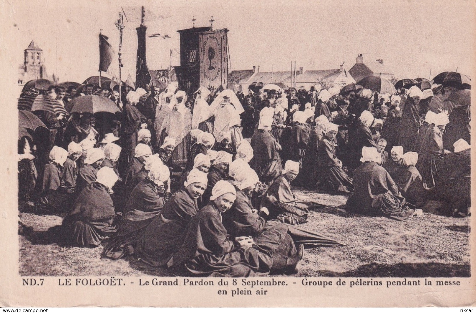 LE FOLGOET(TYPE) PROCESSION - Le Folgoët