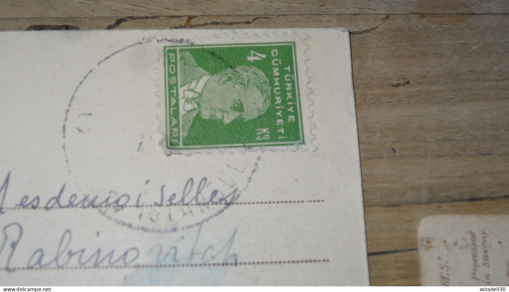 TURKIYE - TURQUIE Lot De Timbres Sur Cartes Postale  ................ 19220 - Altri & Non Classificati
