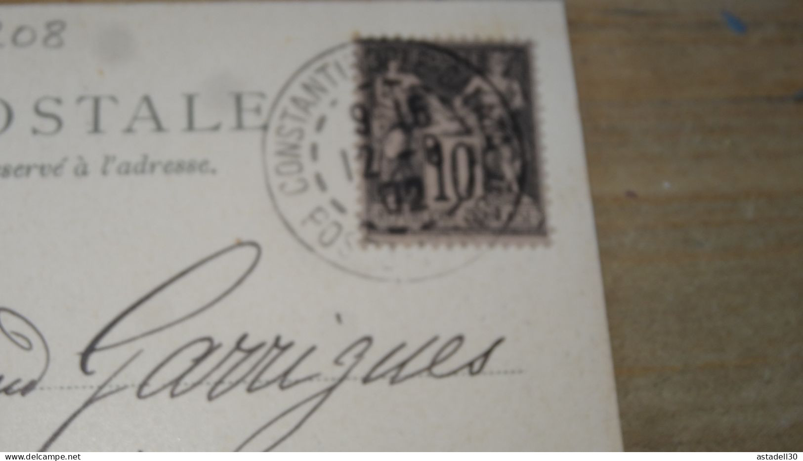 TURKIYE - TURQUIE Lot de timbres sur cartes postale  ................ 19220