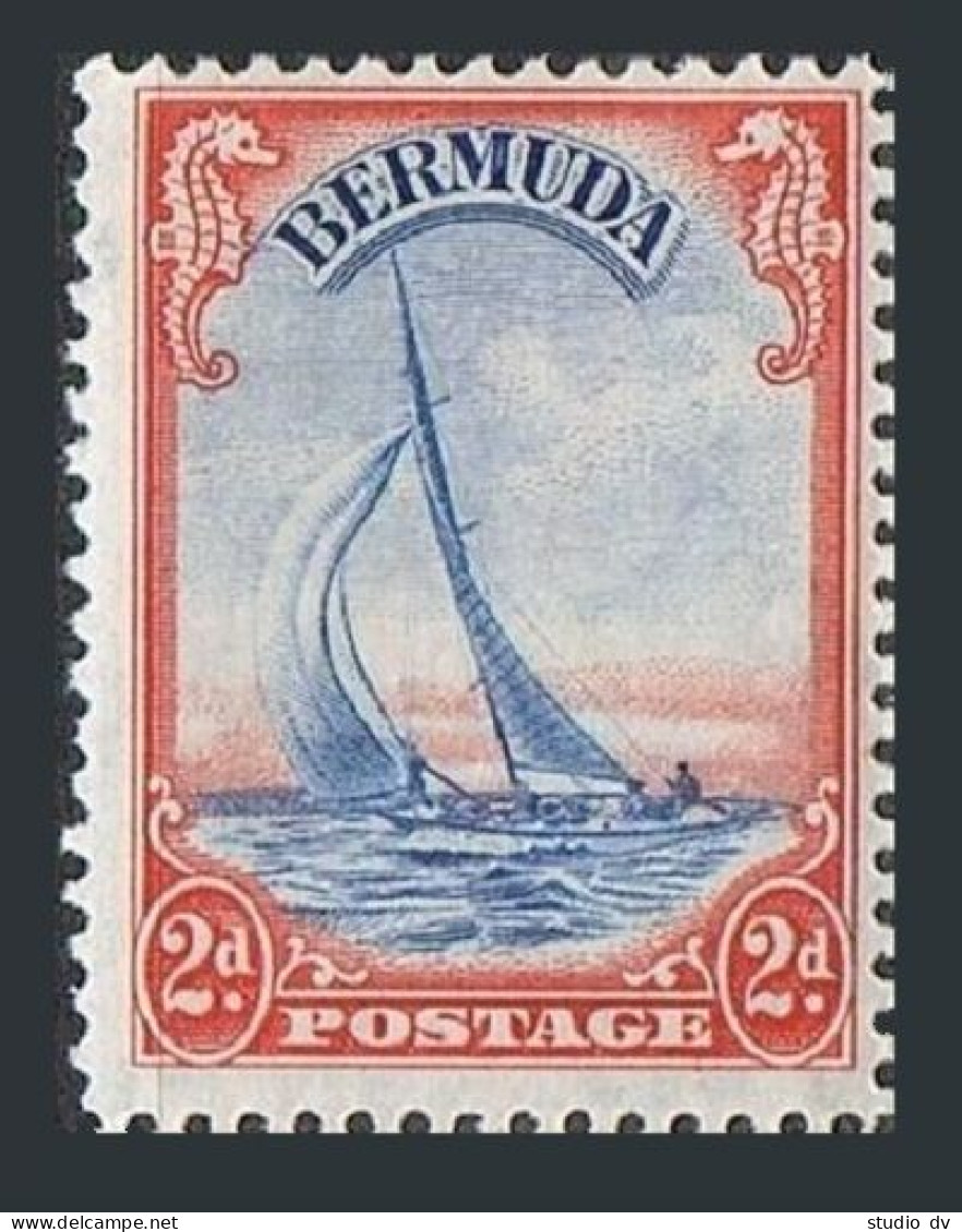 Bermuda 109A, MNH-folded. Michel 104. Yacht LUCIE, 1940. - Bermudes