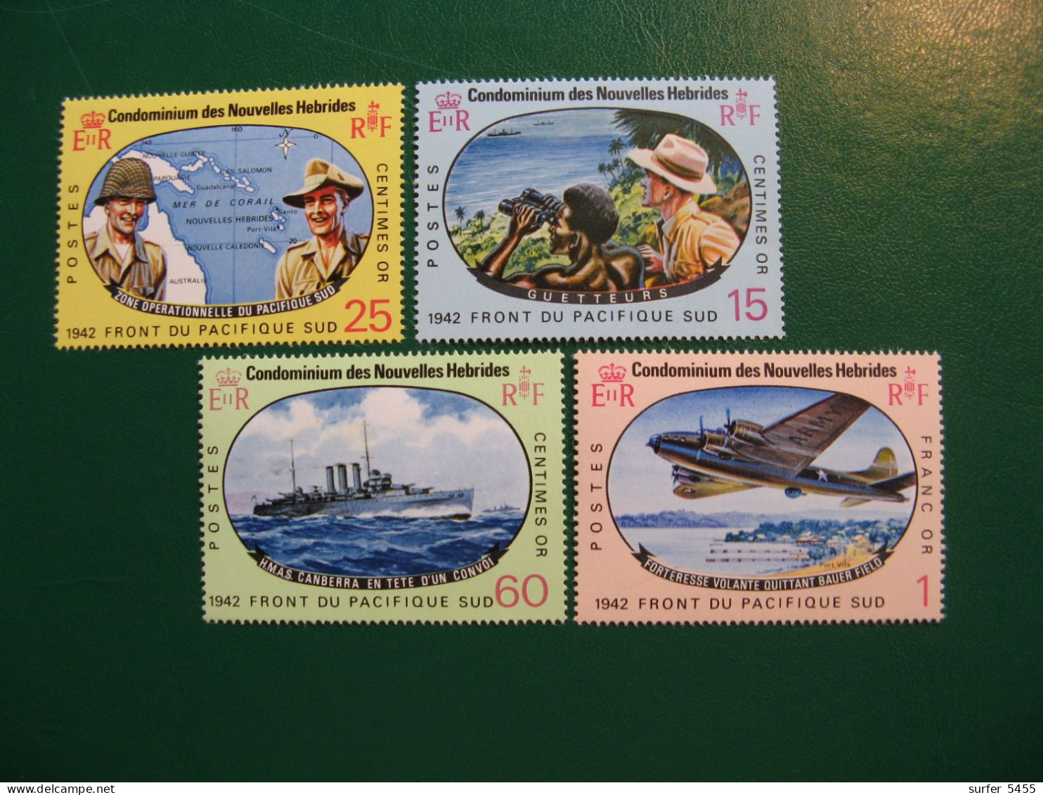 NOUVELLES HEBRIDES POSTE ORDINAIRE N° 257/260 TIMBRES NEUFS** LUXE COTE 11,50 EUROS - Nuovi